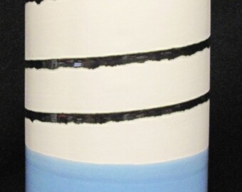 Large Tall Soldecor Pottery Vase from Portugal