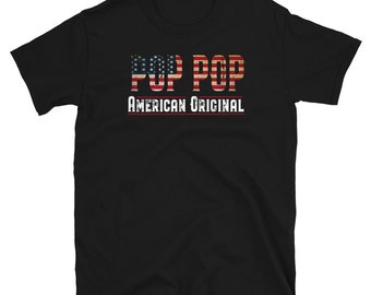 Grandpa Gifts - Grandpa Shirts - Men's Vintage Pop Pop American Original Grandpa Gift T-shirt