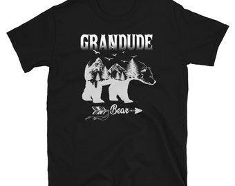 Grandpa Gift Grandpa Shirts Grandude Bear Father's Day Grandpa Gift