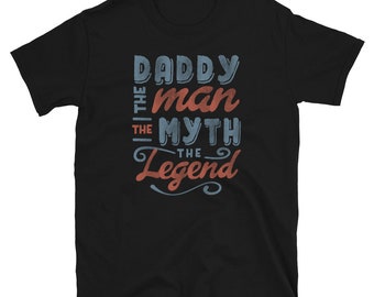 Grandpa Gifts - Grandpa Shirts - Vintage - Daddy The Man Myth Legend Father's Day Gift Men's T-shirt