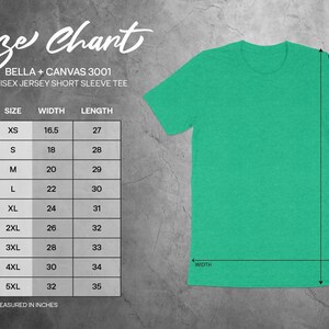 Unisex Jersey Short Sleeve Tee, Comfort Fit T-Shirt, Bella Canvas 3001 Size Chart, Casual Basic Tee, Trendy Graphic Shirt