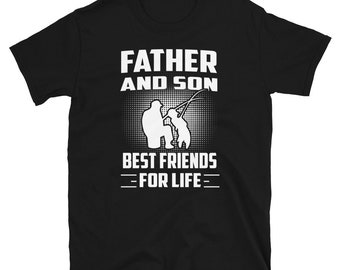 Grandpa Gift Grandpa Shirts Fishing - Father and Son Best Friends for Life