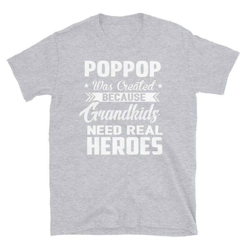 Grand-père cadeau grand-père Chemises Poppop Funny Grandpa Grandfather Gift Men image 4