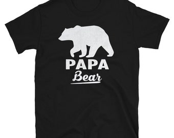 Grandpa Gift Grandpa Shirts Father's Day Papa Bear Grandpa Gift Men