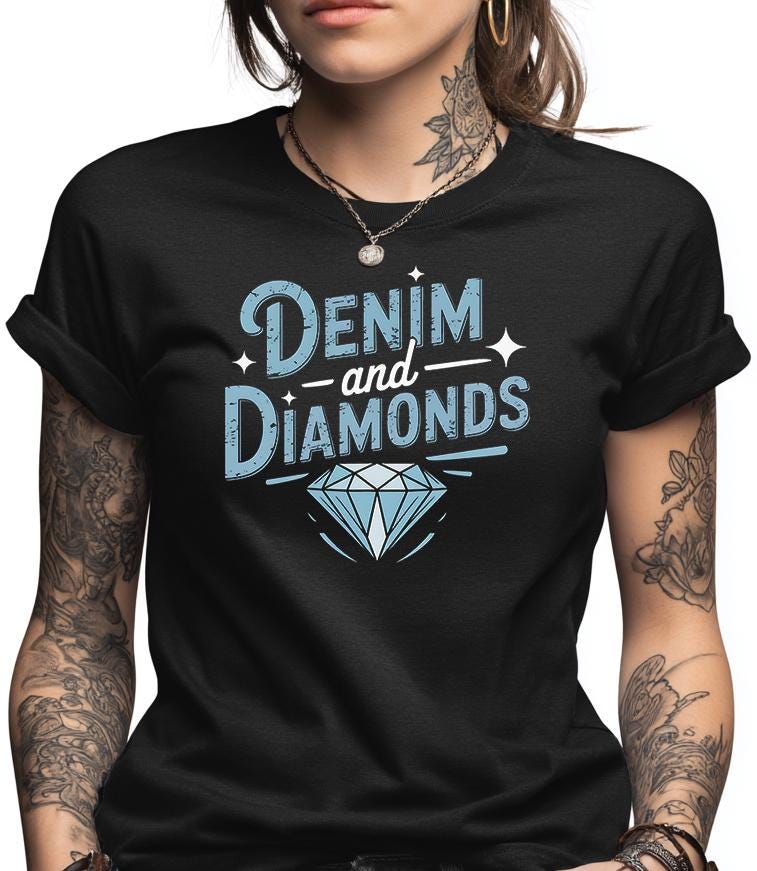Denim & Diamonds Outfits - Etsy