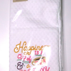 Book Lover Kitchen Towel, Tea Lover Gift image 4