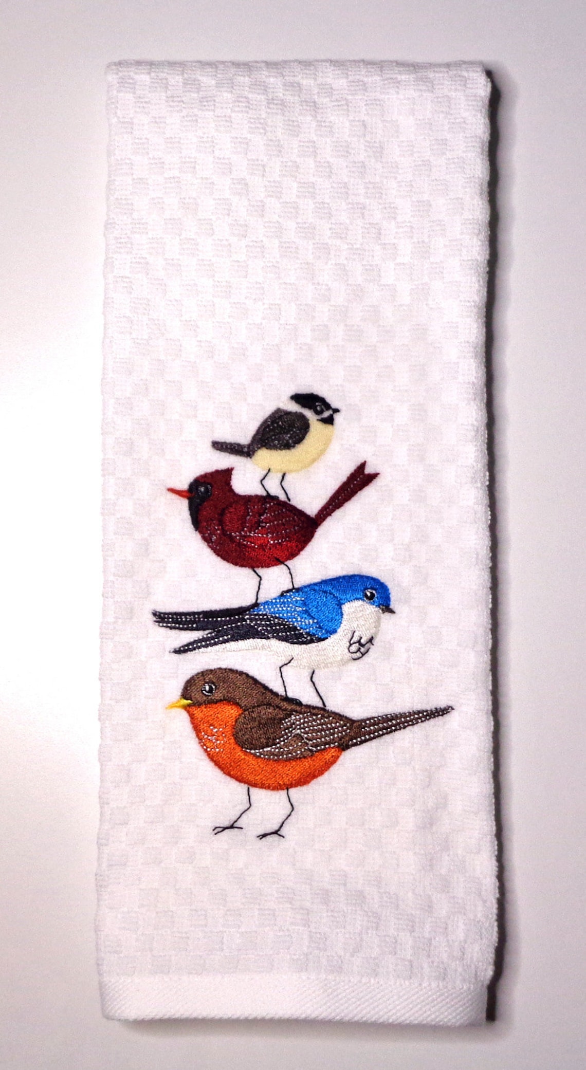 Bird Kitchen Towel Bird Lover Gift Patio Decor Etsy