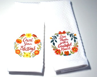 Thanksgiving Kitchen Towel Set