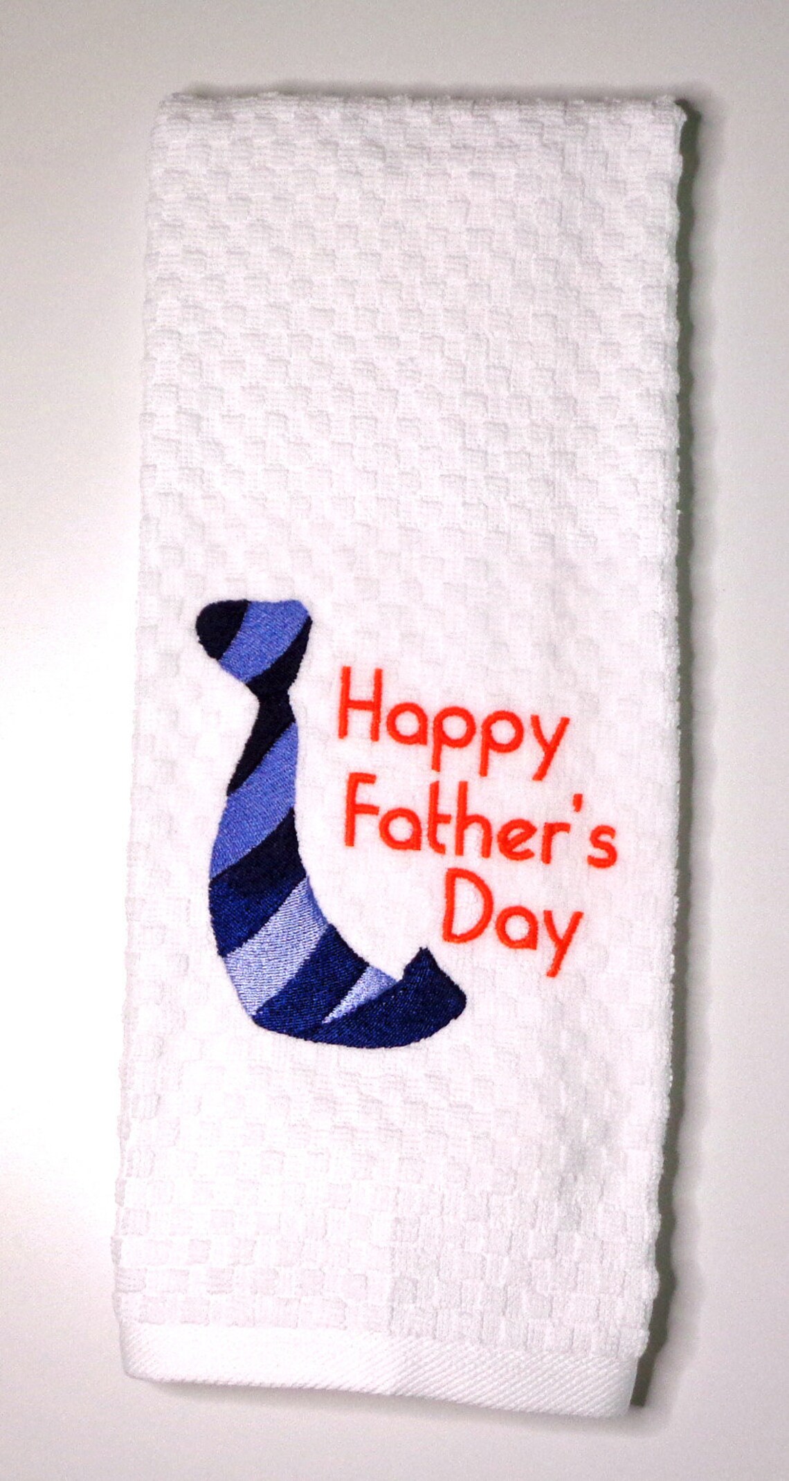 Fathers Day Gift Dad Kitchen Towel Dad Gift Tie Etsy