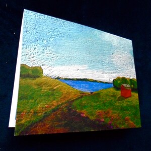 Lago cicuta (cartão de reprodução de impressão) 10,2 cm x 14 cm por Mike Kraus