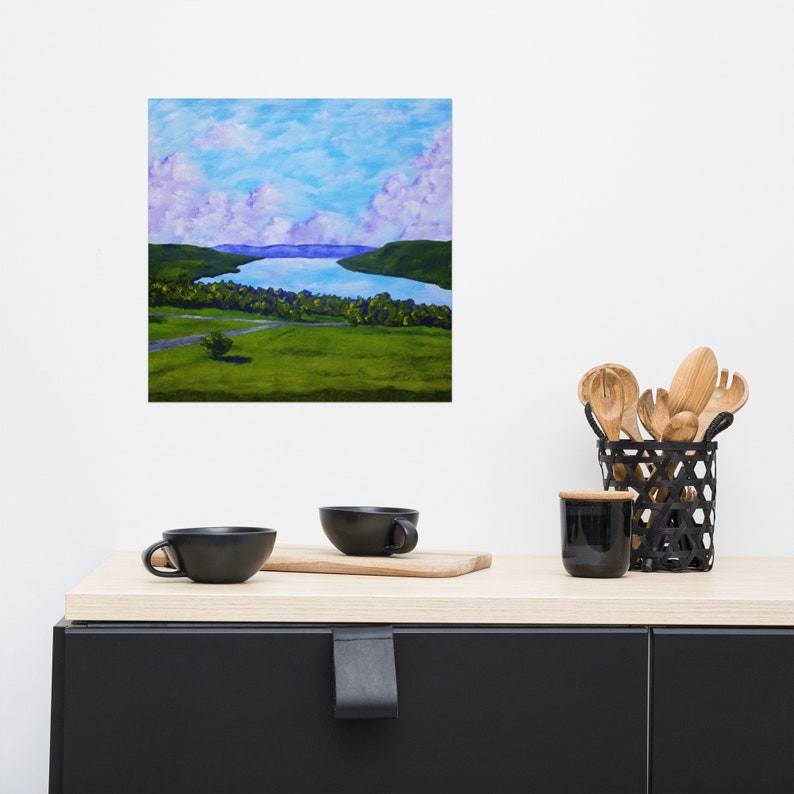 Canandaigua Lake (POSTER) by Mike Kraus - art upstate new york rochester syracuse buffalo finger lakes flx sky clouds wow