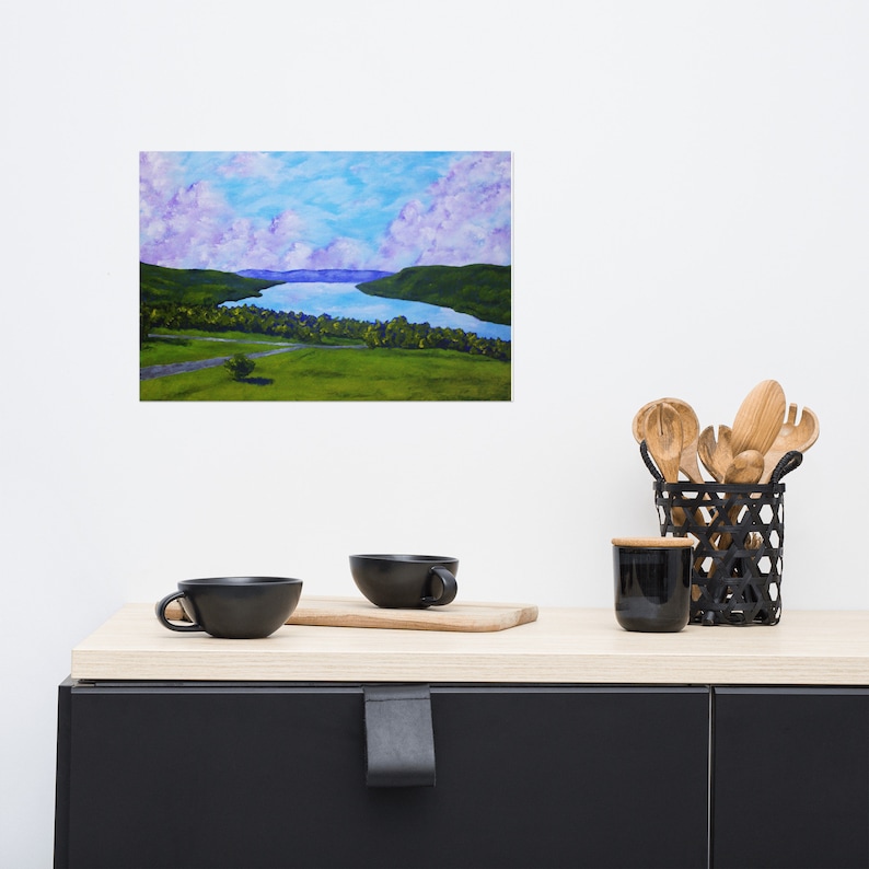 Canandaigua Lake (POSTER) by Mike Kraus - art upstate new york rochester syracuse buffalo finger lakes flx sky clouds wow