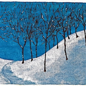 Inverno Florestas (Download original DIGITAL) por Mike Kraus