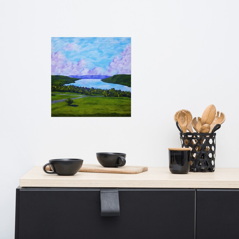 Canandaigua Lake (POSTER) by Mike Kraus - art upstate new york rochester syracuse buffalo finger lakes flx sky clouds wow