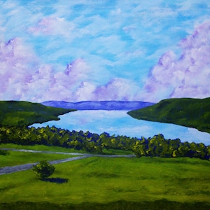 Canandaigua Lake (ORIGINAL DIGITAL DOWNLOAD) by Mike Kraus - art upstate new york rochester syracuse buffalo finger lakes flx sky clouds wow