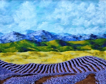 Lavender In Provence (ORIGINAL DIGITAL DOWNLOAD) by Mike Kraus