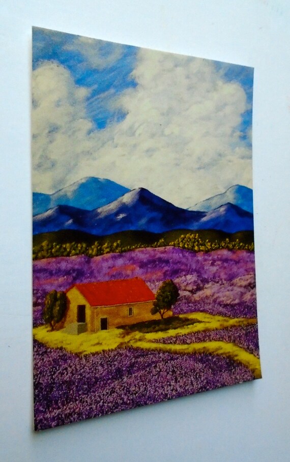 Lavender Farm Print Artist Trading Cards 2 5 X Etsy Lavender Farm Print Artist Trading Cards 2 5 X Etsy