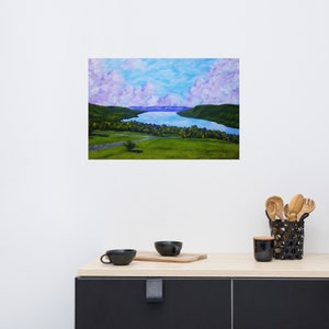 Canandaigua Lake (POSTER) by Mike Kraus - art upstate new york rochester syracuse buffalo finger lakes flx sky clouds wow