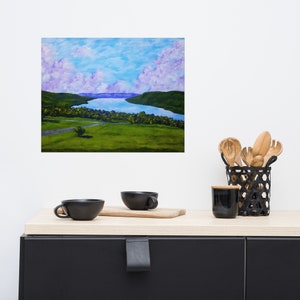 Canandaigua Lake (POSTER) by Mike Kraus - art upstate new york rochester syracuse buffalo finger lakes flx sky clouds wow