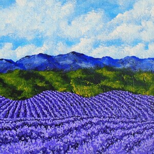Lavender In Provence (ORIGINAL DIGITAL DOWNLOAD) by Mike Kraus - art france french flowers clouds sky mountains purple european union beauty