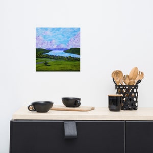 Canandaigua Lake (POSTER) by Mike Kraus - art upstate new york rochester syracuse buffalo finger lakes flx sky clouds wow