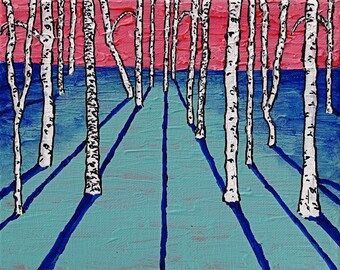 Vision Quest II (Original Digital Download) by Mike Kraus - art trees forests woods nature birches aspen mother's day gifts presents hiking