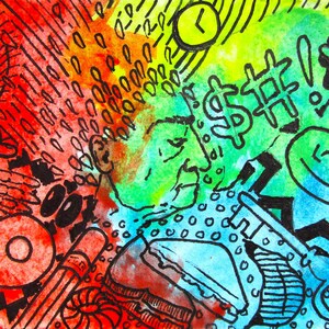Memories Nirgendwo Nichts #583 (KÜNSTLER TRADING CARDS) 2,5 "x 3,5" Mkek Kraus - aceo atc demenz alzheimer parkinson hirngedächtnis