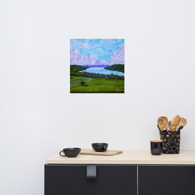 Canandaigua Lake (POSTER) by Mike Kraus - art upstate new york rochester syracuse buffalo finger lakes flx sky clouds wow