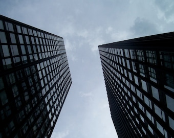 Ludwig Mies van der Rohe's Lake Shore Drive Apartments (PHOTO DIGITAL DOWNLOAD) by Mike Kraus