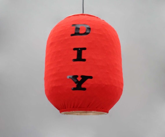 Kundenspezifische Bambus-Anhngerlaterne: DIY Logo-Lampe, Rot oder Gelb -  Etsy sterreich