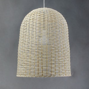 Rattan and Bamboo Sheets Pendant lights-Lighting Pendant-Bamboo Lighting-Decor Lamps-Diameter 17.7 inches-110-240V/50-60Hz Free Shipping image 4