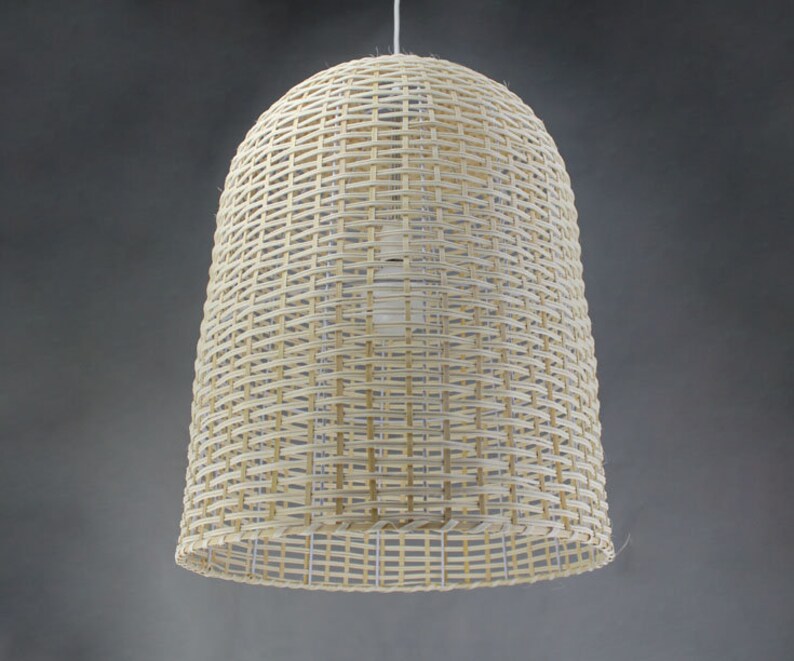 Rattan and Bamboo Sheets Pendant lights-Lighting Pendant-Bamboo Lighting-Decor Lamps-Diameter 17.7 inches-110-240V/50-60Hz Free Shipping image 3