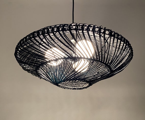 Black cheap oval chandelier