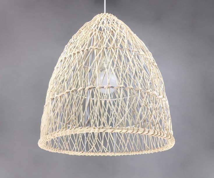 Natural Rattan Pendant Lights Decoration Lamp 50