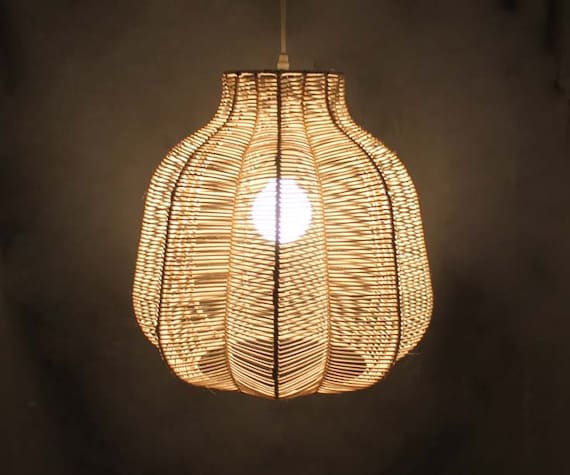 Hand Make Rattan Pendant Lights Creative Lighting Image 0
