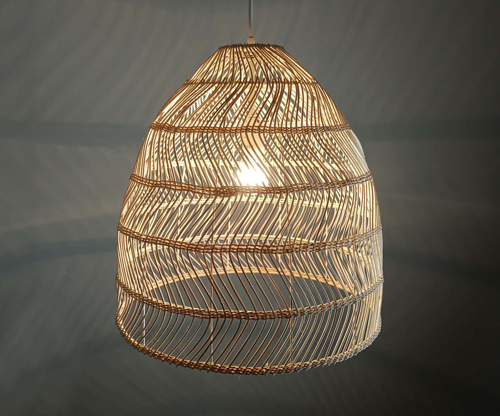 woven pendant light for kitchen