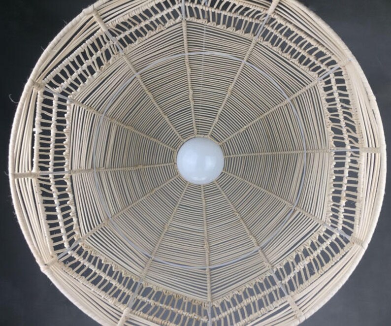 Handmade Natural Rattan Pendant LightsHand Make Rattan Etsy