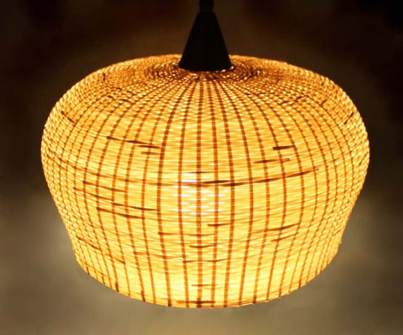New Bamboo Pendant Lights Bamboo Light Fixture Handmade Etsy