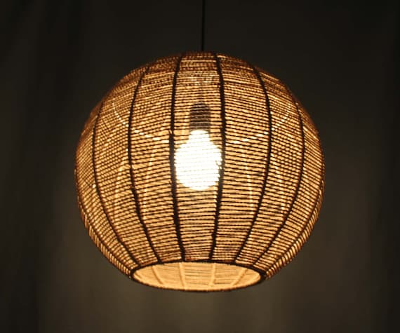 Rope sale ball lamp