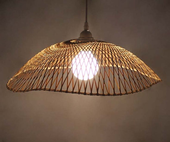 Sample Style Bamboo Pendant Lights Diameter 35 Cm 45 Cm Etsy