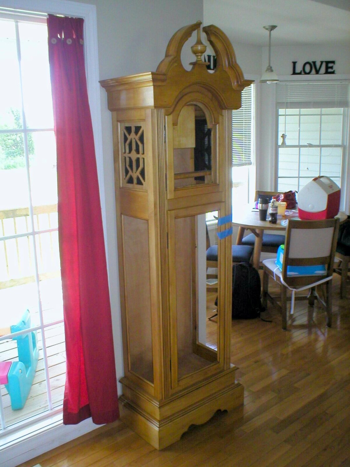 Handmade Maple Grandfather clock Etsy