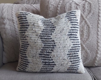 Crochet pillow pattern, crochet home decor, DIY decor, crochet pdf pattern