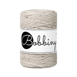 Bobbiny Leopard Baby Corda di Macrame 1.5mm 100m - sigle attorcigliata corda di macrame