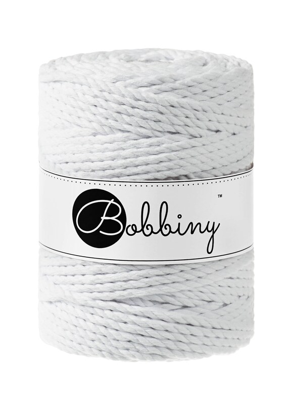  Bobbiny; Single Twist Macrame String Twisted Macrame Cord Cotton Cord