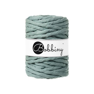 Bobbiny Laurel Premium Corda di Macrame 9mm 30m - single attorcigliata corda di cottone