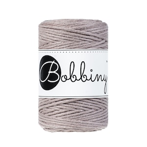 Bobbiny White Baby Corda di Macrame 1.5mm 100m - sigle attorcigliata corda di macrame