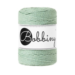 Bobbiny Aloe corda di macrame 100m 1,5mm 3ply - attorcigliata corda di macrame