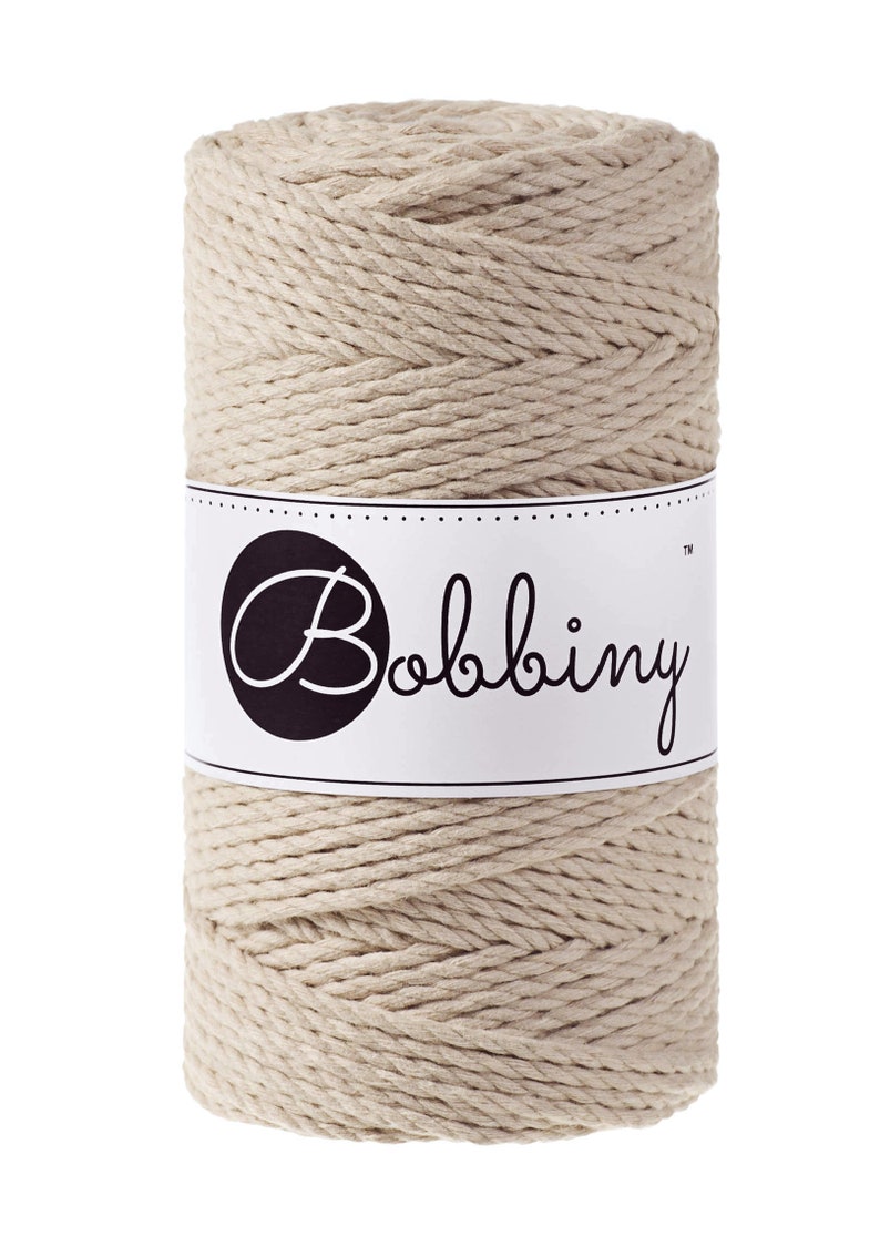 Beige 3mm San Antonio Mall macrame cord 108 Super beauty product restock quality top! yards meters 100 3-strand - 3-ply