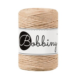 Bobbiny Biscuit Baby Corda di Macrame 1.5mm 100m - sigle attorcigliata corda di macrame