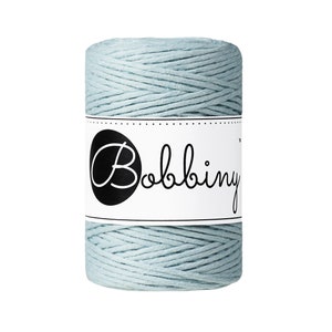Bobbiny Blu Baby Corda di Macrame 1.5mm 100m - sigle attorcigliata corda di macrame